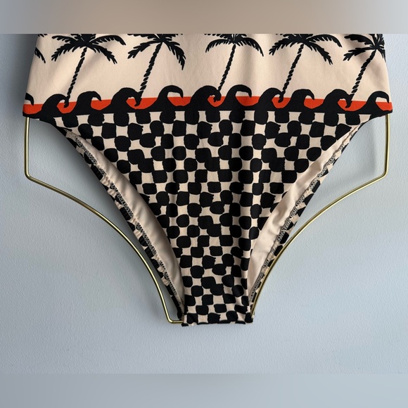 Sanctuary Women's Beach Conversations Plunge Mio One-Piece Swimsuit Size Small - Picture 4 of 11